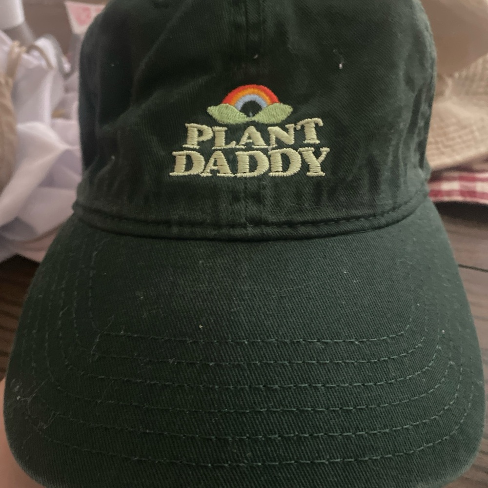SOLD Plant Daddy Green Cap